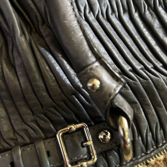 Coach Madison Gathered Leather Sophia Satchel - Picture 8 of 12